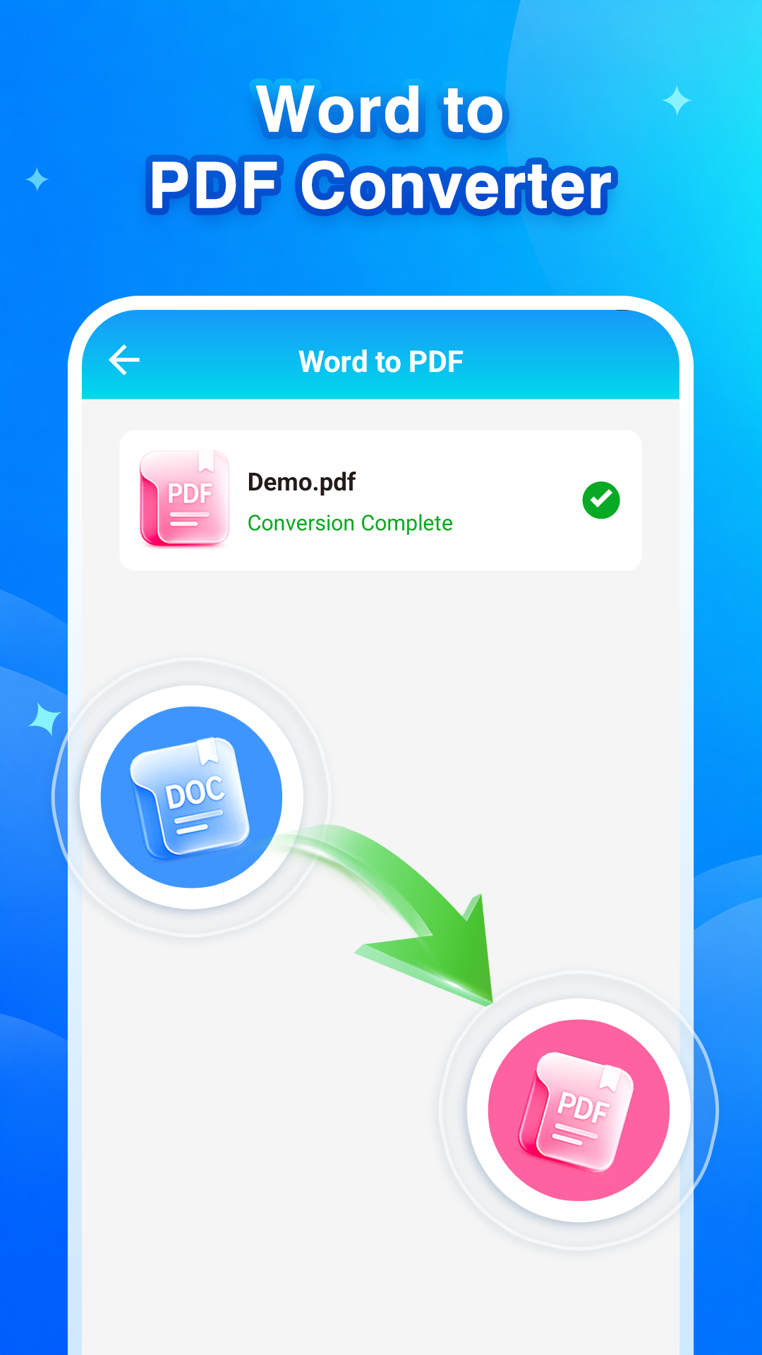 Word to PDF converter